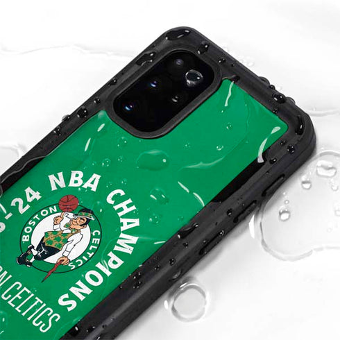 2024 NBA Champions Boston Celtics Galaxy S20 Plus Waterproof Case